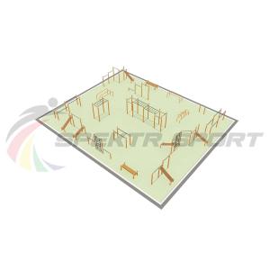 Купить Парковая площадка для Воркаут и WRK 3_76mm в Заозёрном 
