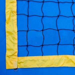Купить Сетка для пляжного волейбола, обшитая с 4-х сторон, Д 2,2 мм в Заозёрном 