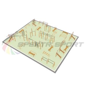 Купить Парковая площадка для Воркаут и WRK 6_76mm в Заозёрном 