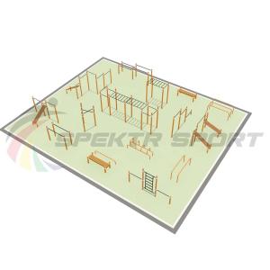 Купить Парковая площадка для Воркаут и WRK 5_76mm в Заозёрном 
