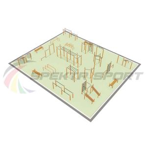 Купить Парковая площадка для Воркаут и WRK 4_76mm в Заозёрном 
