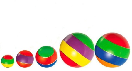 Купить Мячи резиновые (комплект из 5 мячей различного диаметра) в Заозёрном 